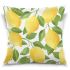 ALAZA Throw Pillow Case Decorative Cushion Cover Square Pillowcase, Watercolor Lemon Tree Sofa Bed Pillow Case Cover(18x18inch) Twin Sides